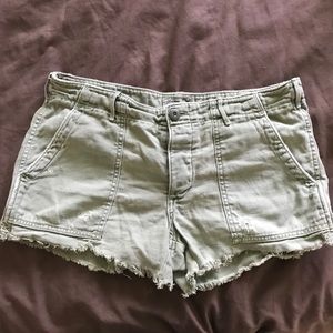 American eagle midi shorts